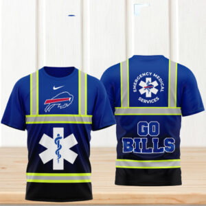 Buffalo Bills Gameday Playoffs 2026 NFL National EMT & Paramedic Day 3D Shirt Buffalo Bills Gameday Playoffs 2026 NFL National EMT & Paramedic Day 3D Shirt