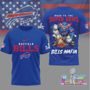 Buffalo Bills Gameday Playoffs 2026 NFL Road To Super Bowl 3D Shirt