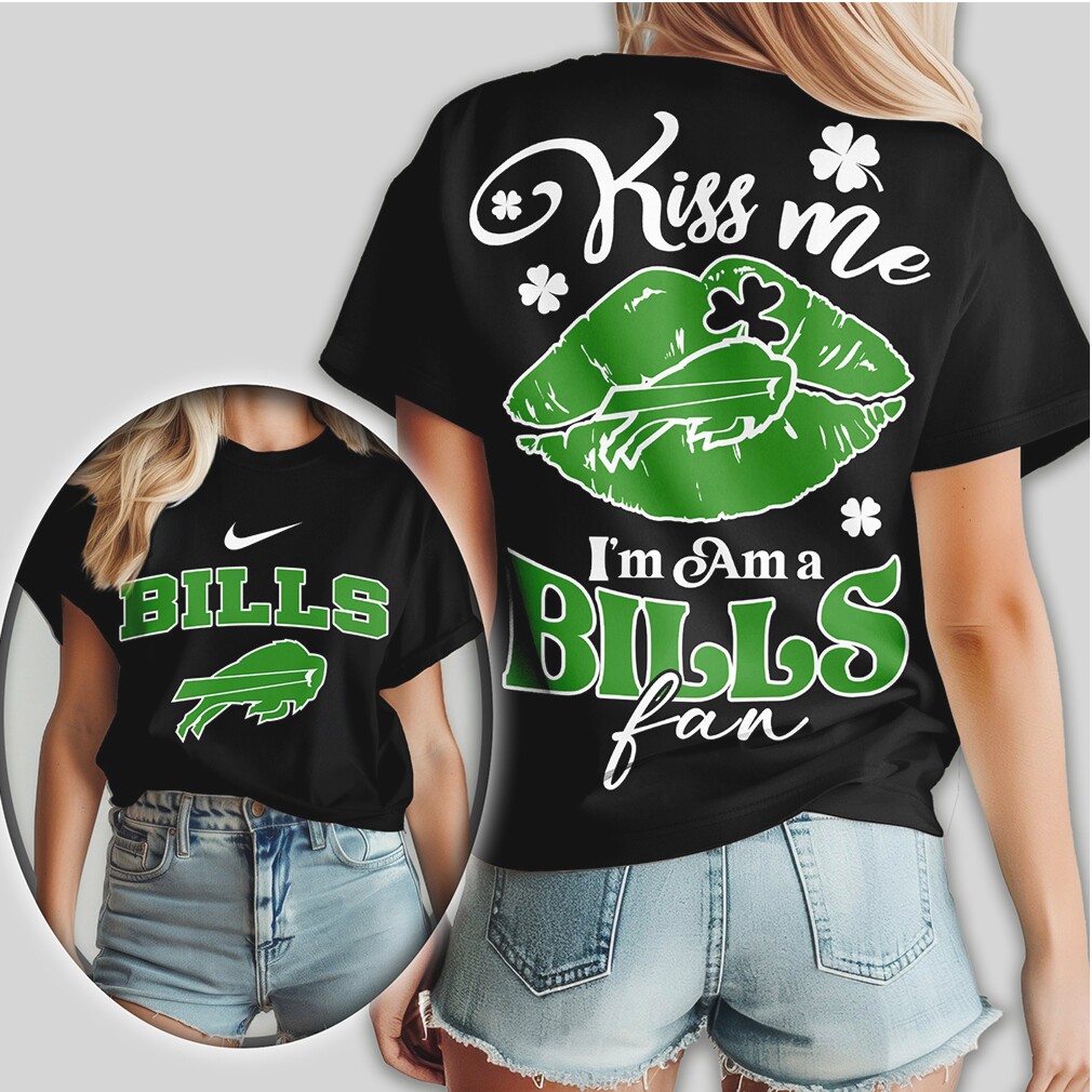 Buffalo Bills Kiss Me I’m A Fan St. Patrick’s Day Women’s Green Football Shirt Buffalo Bills Kiss Me I’m A Fan St. Patrick’s Day Women’s Green Football Shirt