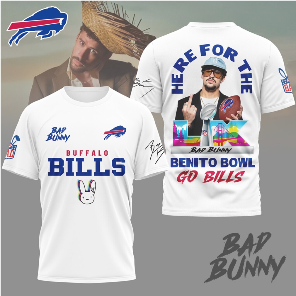 Buffalo Bills Official NFL Benito Bowl 3D Fan Shirt Buffalo Bills Official NFL Benito Bowl 3D Fan Shirt