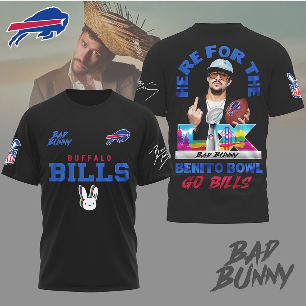 Buffalo Bills Official NFL Benito Bowl 3D Fan Shirt Buffalo Bills Official NFL Benito Bowl 3D Fan Shirt