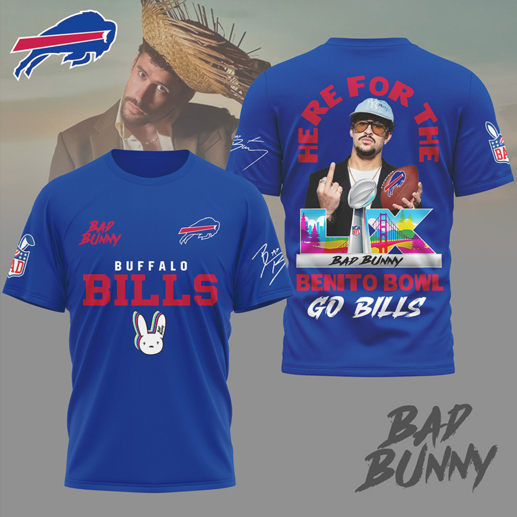 Buffalo Bills Official NFL Benito Bowl 3D Football Shirt Buffalo Bills Official NFL Benito Bowl 3D Football Shirt