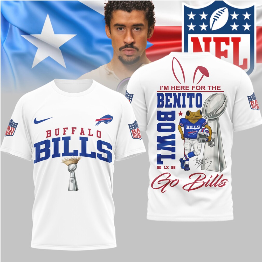 Buffalo Bills Official NFL Benito Bowl Football 3D Fan Shirt Buffalo Bills Official NFL Benito Bowl Football 3D Fan Shirt