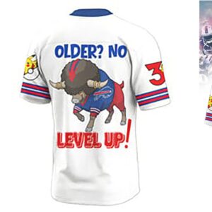 Buffalo Bills Official Super Bowl x Pokemon 30th Anniversary V neck Jersey Buffalo Bills Official Super Bowl x Pokemon 30th Anniversary V neck Jersey