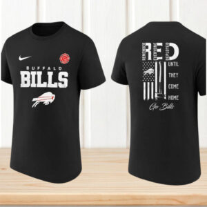 Buffalo Bills RED Remember Everyone Deployed Firefighter Support Military Tribute T Shirt Buffalo Bills RED Remember Everyone Deployed Firefighter Support Military Tribute T Shirt