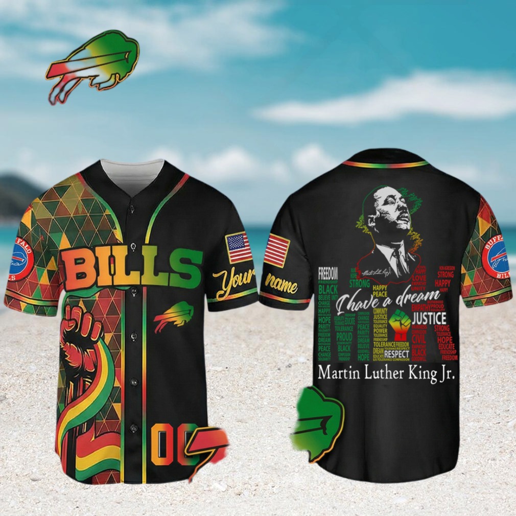 Buffalo Bills x Martin Luther King Day Special Fan Gift Jersey Buffalo Bills x Martin Luther King Day Special Fan Gift Jersey