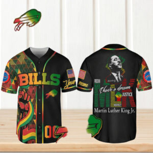 Buffalo Bills x Martin Luther King Day Special Fan Gift Jersey