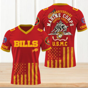 Buffalo Bills x U.S Marine Corps 250th Year Anniversary Gameday Jersey