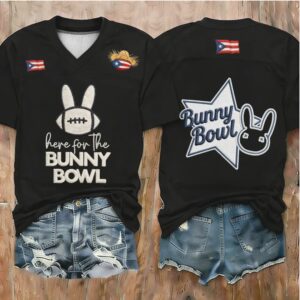 Bunny Bowl Puerto Rico Super Bowl Bad Bunny 2026 T Shirt