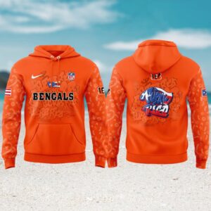 C.Bengals Puerto Rican Heritage NFL Hoodie C.Bengals Puerto Rican Heritage NFL Hoodie