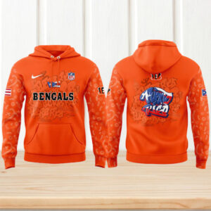 C.Bengals Puerto Rican Heritage NFL Hoodie
