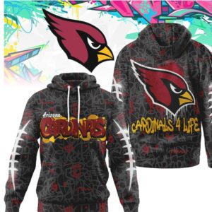 Cardinals 4 Life Arizona Cardinals NFL Hoodie