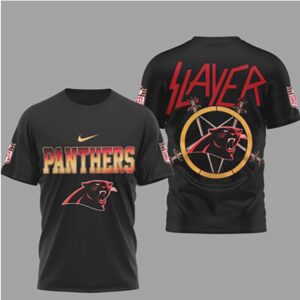 Carolina Panthers Game Day 2026 Official NFL Slayer 3D Shirt