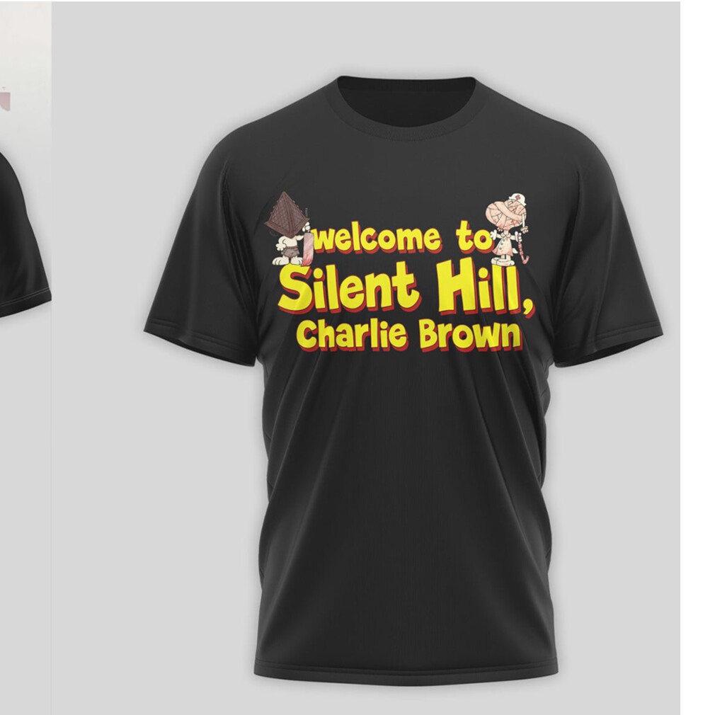 Charlie Brown Silent Hill Mashup Horror Graphic T Shirt Vintage Style Funny Shirt Charlie Brown Silent Hill Mashup Horror Graphic T Shirt Vintage Style Funny Shirt