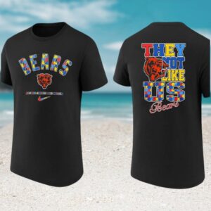 Chicago Bears Autism Awareness Month They Not Like Us Puzzle T Shirt