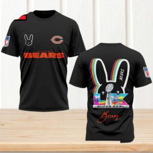 Chicago Bears Bad Bunny Super Bowl LX NFL Football Fan Apparel T Shirt