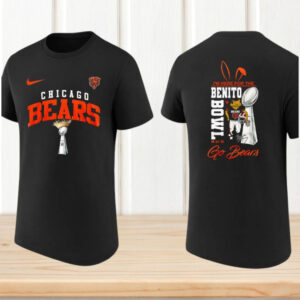 Chicago Bears Benito Bowl Super Bowl LX Frog Mascot Football Fan T Shirt