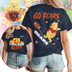 Chicago Bears Football Official NFL Winnie The Pooh Shirt Chicago Bears Football Official NFL Winnie The Pooh Shirt