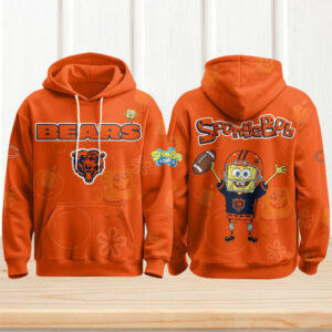 Chicago Bears Football SpongeBob Hoodie Cutest Drop of the Year Hoodie