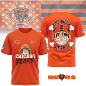 Chicago Bears Game Day 2026 Official NFL One Piece Fan 3D Shirt