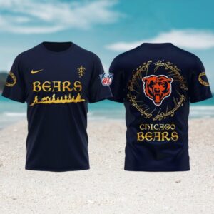Chicago Bears Jord Rings of the Bears Lord of the Rings Game Day NFL Football Jersey Chicago Bears Jord Rings of the Bears Lord of the Rings Game Day NFL Football Jersey