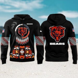 Chicago Bears Native American Heritage Month Game Day NFL Football Hoodie Chicago Bears Native American Heritage Month Game Day NFL Football Hoodie