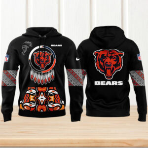Chicago Bears Native American Heritage Month Game Day NFL Football Hoodie