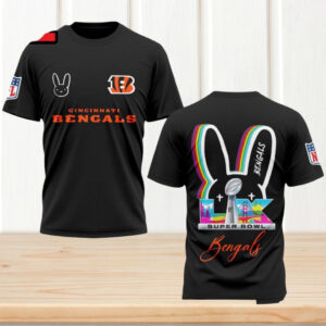 Cincinnati Bengals Bad Bunny Super Bowl LX NFL Football Fan Graphic T Shirt