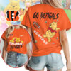 Cincinnati Bengals Football Official NFL Elmo Fan 3D Shirt Cincinnati Bengals Football Official NFL Elmo Fan 3D Shirt