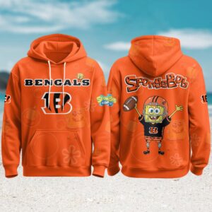 Cincinnati Bengals Football SpongeBob Hoodie Cutest Drop of the Year Hoodie Cincinnati Bengals Football SpongeBob Hoodie Cutest Drop of the Year Hoodie