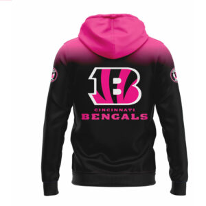 Cincinnati Bengals NFL Breast Cancer Awareness Hoodie