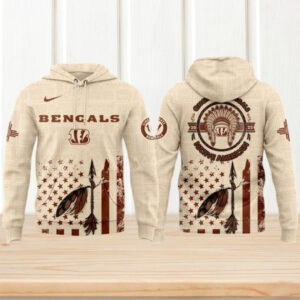 Cincinnati Bengals Native American Heritage Month 2025 Hoodie