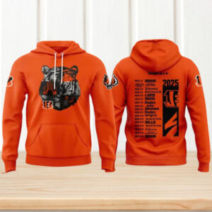 Cincinnati Bengals Team NFL Logo Hoodie