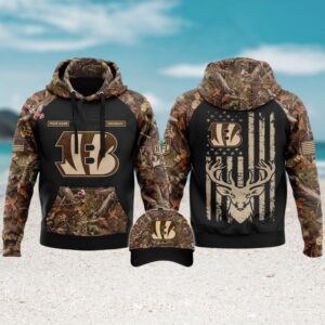 Cincinnati Bengals x Hunting NFL Fan Hoodie Cincinnati Bengals x Hunting NFL Fan Hoodie