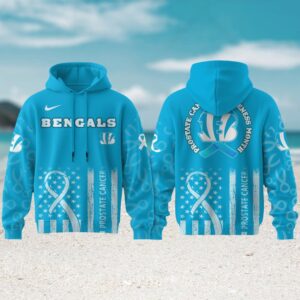 Cincinnati Bengals x Prostate Cancer Awareness Hoodie Cincinnati Bengals x Prostate Cancer Awareness Hoodie
