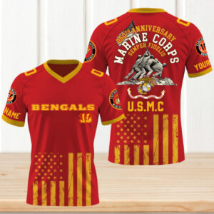 Cincinnati Bengals x U.S Marine Corps 250th Year Anniversary Gameday Jersey