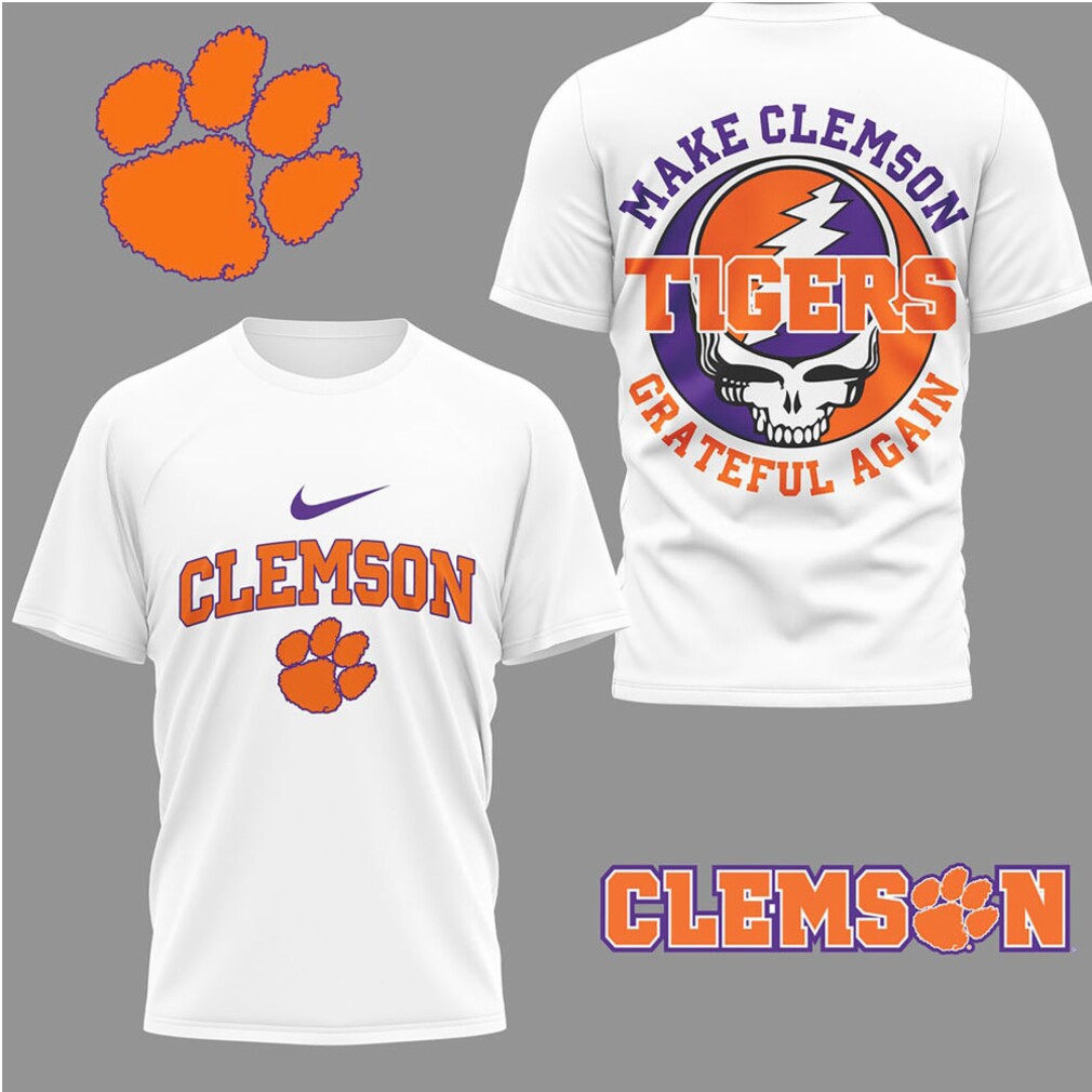 Clemson Tigers Official Grateful Game Day 3D Shirt Clemson Tigers Official Grateful Game Day 3D Shirt