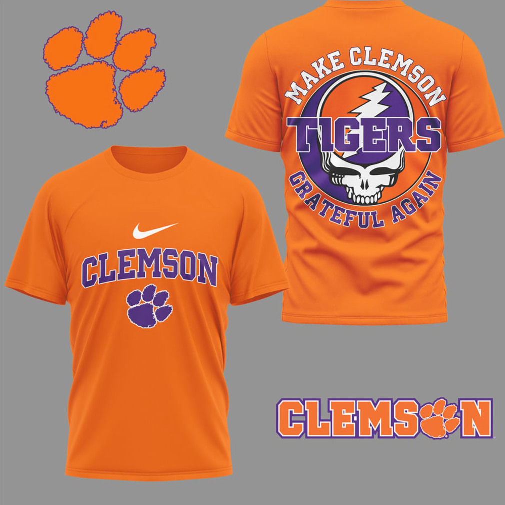Clemson Tigers Official Grateful Game Day 3D Shirt Clemson Tigers Official Grateful Game Day 3D Shirt