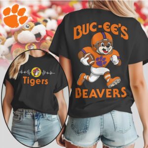 Clemson Tigers Official NCAA Buc ee’s Beavers Women's Shirt