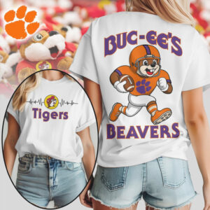 Clemson Tigers Official NCAA Buc ee’s Beavers Women's Shirt