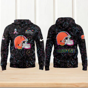 Cleveland Browns Crucial Catch NFL Logo Hoodie