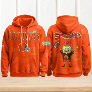 Cleveland Browns Football SpongeBob Hoodie Cutest Drop of the Year Hoodie