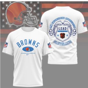 Cleveland Browns Law Enforcement Appreciation LEAD T Shirt