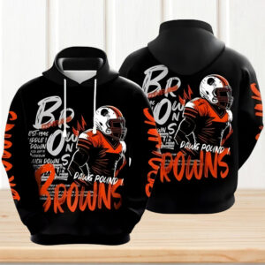 Cleveland Browns Match Player NFL Hoodie