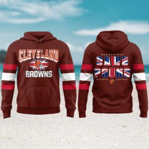 Cleveland Browns NFL London Games Match Play Hoodie Cleveland Browns NFL London Games Match Play Hoodie