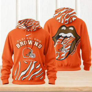 Cleveland Browns NFL Zebra Game Today Music Band Logo NFL Hoodie