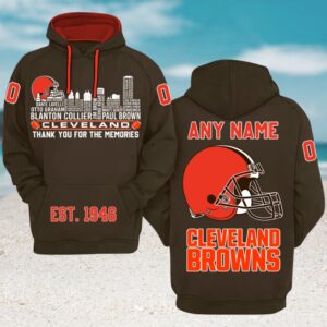 Cleveland Browns x Legend City Match Play Football Hoodie Cleveland Browns x Legend City Match Play Football Hoodie
