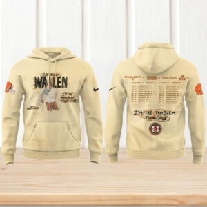 Cleveland I’m The Problem Tour 2025 Morgan Wallen x Cleveland Browns Hoodie