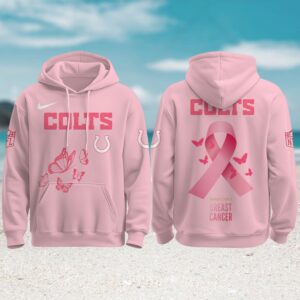 Colts Breast Cancer Awareness NFL Game Match Hoodie