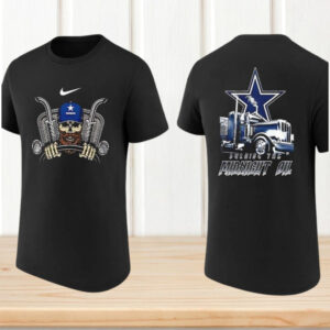 Dallas Cowboys Burning The Midnight Oil Trucker Skull Football Fan T Shirt